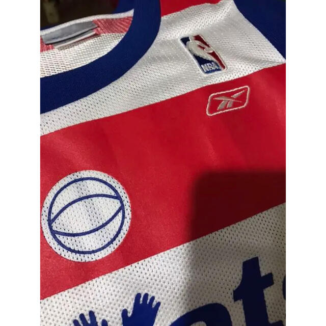 Reebok(リーボック)の希少！！NBA☆Washington bullets☆ジョーダン 23 スポーツ/アウトドアのスポーツ/アウトドア その他(バスケットボール)の商品写真