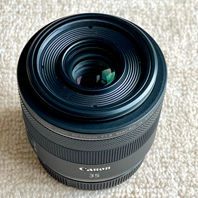 海外最新 【美品】Canon キャノン STM IS マクロ F1.8 RF35mm レンズ(単焦点)
