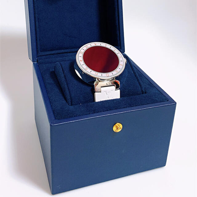 LOUIS VUITTON(ルイヴィトン)のかお様専用　新品バッテリーに交換済 ルイヴィトン タンブールホライゾン時計 メンズの時計(腕時計(デジタル))の商品写真