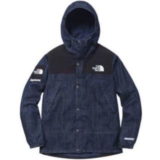 シュプリーム(Supreme)のレシート原本付き Supreme North Face Denim Jacket(マウンテンパーカー)