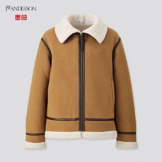 ユニクロ(UNIQLO)のUNIQLO × JW ANDERSON コラボ ボアフリースブルゾン(ブルゾン)