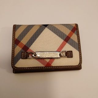 バーバリーブルーレーベル(BURBERRY BLUE LABEL)のバーバリー　ブルーレーベル　パスケース(名刺入れ/定期入れ)