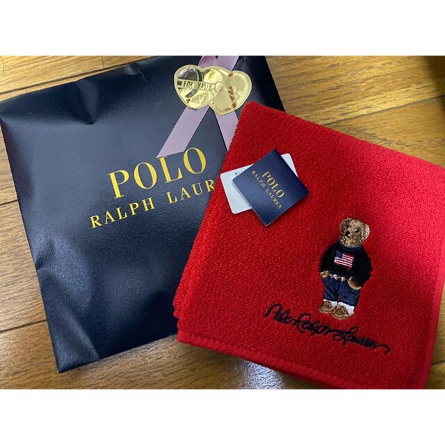 POLO RALPH LAUREN(ポロラルフローレン)のPOLO ハンドタオル インテリア/住まい/日用品の日用品/生活雑貨/旅行(タオル/バス用品)の商品写真