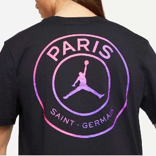 S Nike PSG Logo T-Shirt 黒 国内正規品