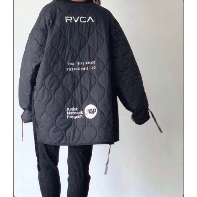 RVCA ルーカ M ライニング キルティング ジャケット キルトジャケットポリエステル100％