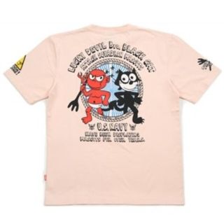 テッドマン(TEDMAN)のﾃｯﾄﾞﾏﾝ/Tｼｬﾂ/ﾋﾟﾝｸ/tdss-526/ｴﾌ商会/ｶﾐﾅﾘﾓｰﾀｰｽ(Tシャツ/カットソー(半袖/袖なし))