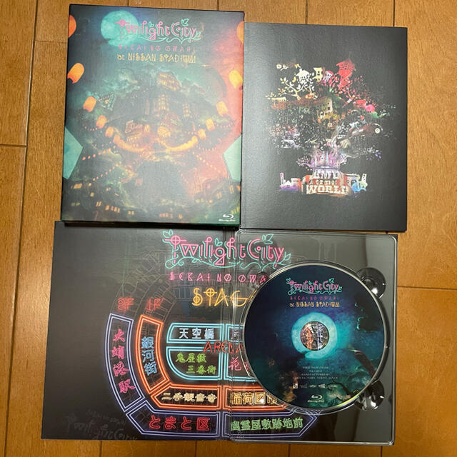 Blu-ray☆SEKAI NO OWARI Twilight City エンタメ/ホビーのDVD/ブルーレイ(ミュージック)の商品写真