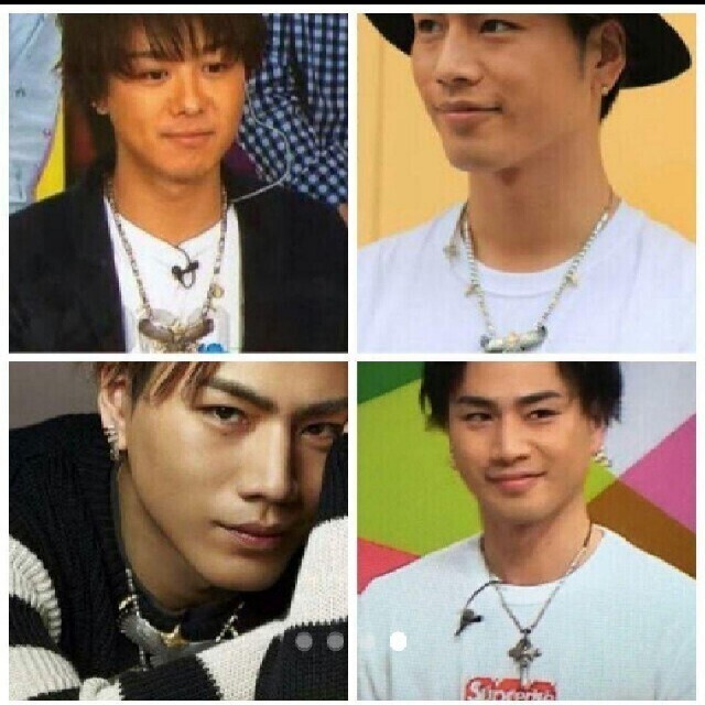 シルバー925 パイプビーズ ネックレス 三代目 登坂広臣 ゴローズ カスタム