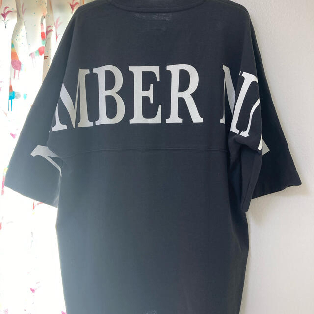 NUMBER (N)INE(ナンバーナイン)の【NUMBER (N)INE】ビッグシルエット ロゴ バックプリント  ロンT メンズのトップス(Tシャツ/カットソー(半袖/袖なし))の商品写真