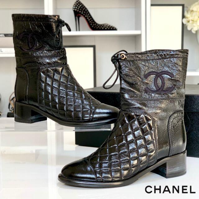 優れた品質 CHANEL ショートブーツ sushitai.com.mx