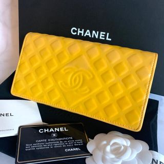 シャネル(CHANEL)のシャネル　ダイヤモンド　ステッチ　長財布(財布)