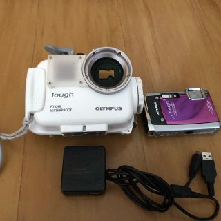 オリンパス(OLYMPUS)のOLYMPUS ミュー　tough 6020  ハウジングセット(コンパクトデジタルカメラ)