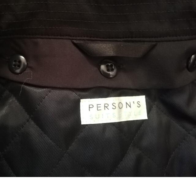PERSON'S(パーソンズ)の新品＊濃紺トレンチコート(ライナー付き) レディースのジャケット/アウター(トレンチコート)の商品写真