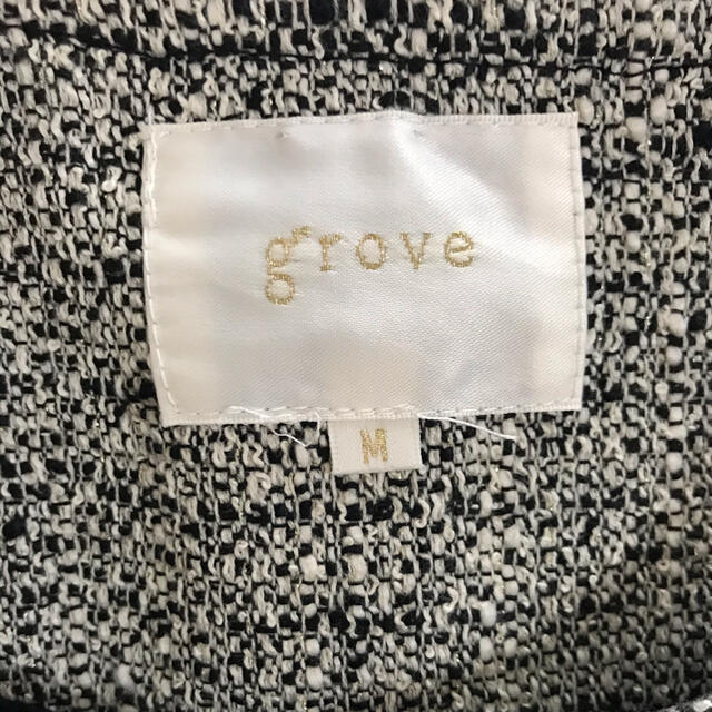 grove(グローブ)のgrove  ジャケット レディースのジャケット/アウター(ノーカラージャケット)の商品写真