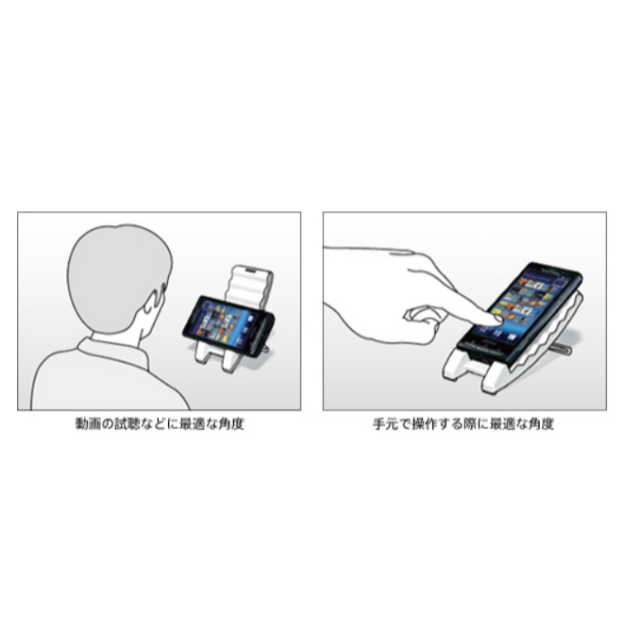 SONY(ソニー)のSONY スマートフォンスタンドキット SPA-STK10【新品・未使用】 スマホ/家電/カメラのスマホアクセサリー(その他)の商品写真