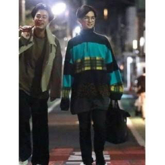 バレンシアガ 18aw パッチワークフリース