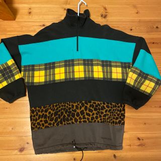 バレンシアガ 18aw パッチワークフリース