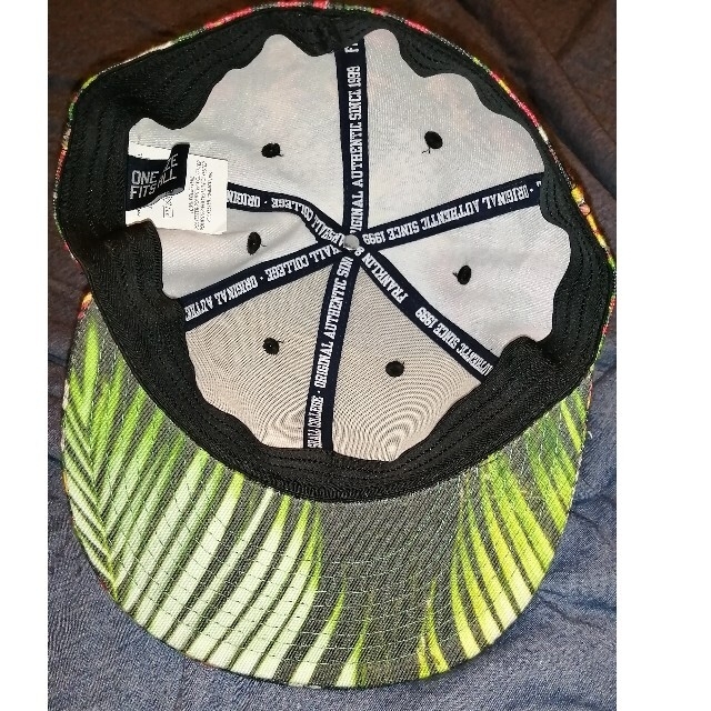 FRANKLIN&MARSHALL(フランクリンアンドマーシャル)のフランクリン&マーシャル　キャップ　美品　ボタニカル柄/ブラック/593 メンズの帽子(キャップ)の商品写真