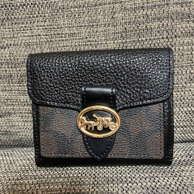 COACH(コーチ)のコーチ 折り財布 COACH  シグネチャー  7250 馬車 レディースのファッション小物(財布)の商品写真