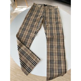 バーバリーブラックレーベル(BURBERRY BLACK LABEL)の☆美品☆Burberry black label ノバチェックパンツ　バーバリー(チノパン)