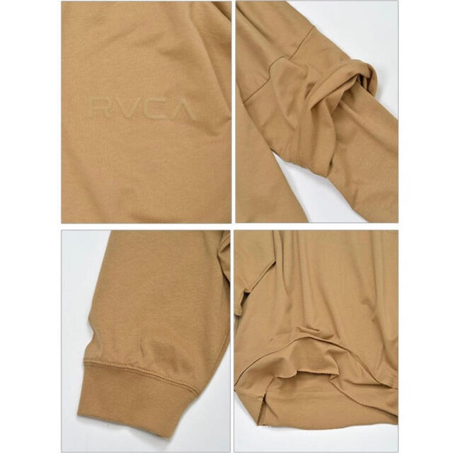 RVCA(ルーカ)の新品 RVCA ルーカ L ビッグシルエット フェイク レイヤード パーカー　 メンズのトップス(パーカー)の商品写真