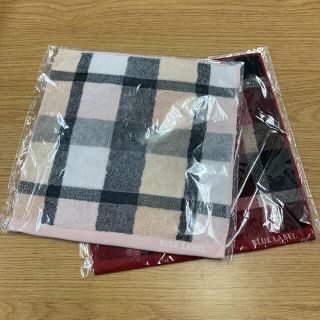 バーバリーブルーレーベル(BURBERRY BLUE LABEL)の新品 クレストブリッジ ブルーレーベル  タオルハンカチ 2枚セット(ハンカチ)