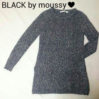 マウジー(moussy)の♥moussy♥mixニットワンピ♥(ミニワンピース)