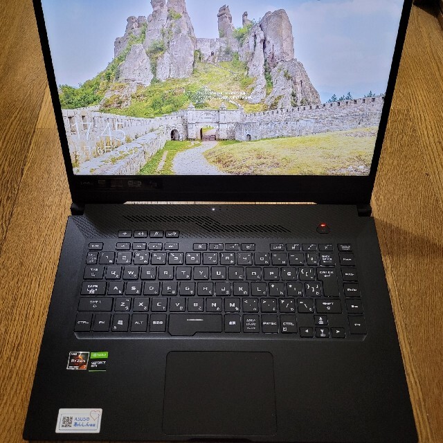 ASUS(エイスース)のROG Zephyrus G15 GA502IU ゲーミングノート スマホ/家電/カメラのPC/タブレット(ノートPC)の商品写真