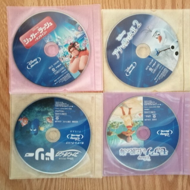 ディズニー Blu-ray 4点セット 国内正規品 未再生 ドリー