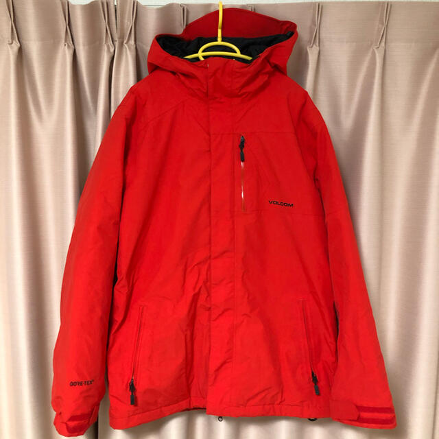 東京都 VOLCOM Insureted goretex jacket Mサイズ レッド