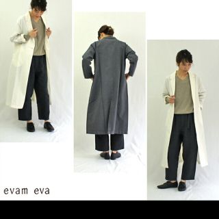 エバムエバ  evam eva エヴァムエヴァ　コットンコート　新品