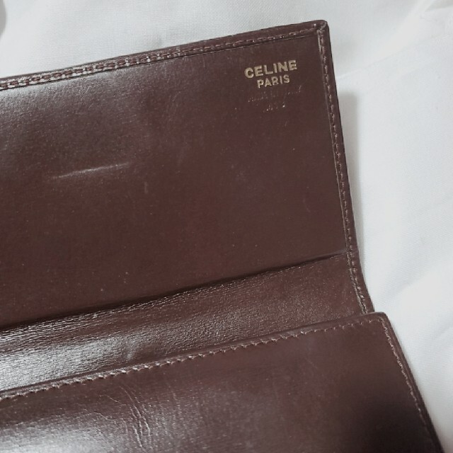 celine - CELINE ヴィンテージ スターボールレザー 三つ折財布の通販