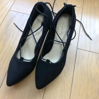 ザラ(ZARA)のレースアップ ヒール 23.5cm (ハイヒール/パンプス)