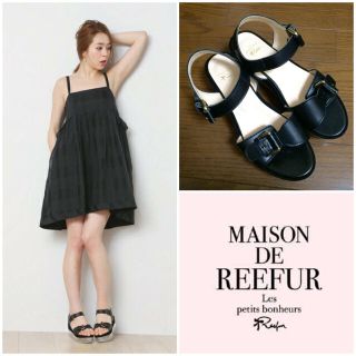 メゾンドリーファー(Maison de Reefur)のメゾンドリーファー☆美品ウェッジサンダル(サンダル)