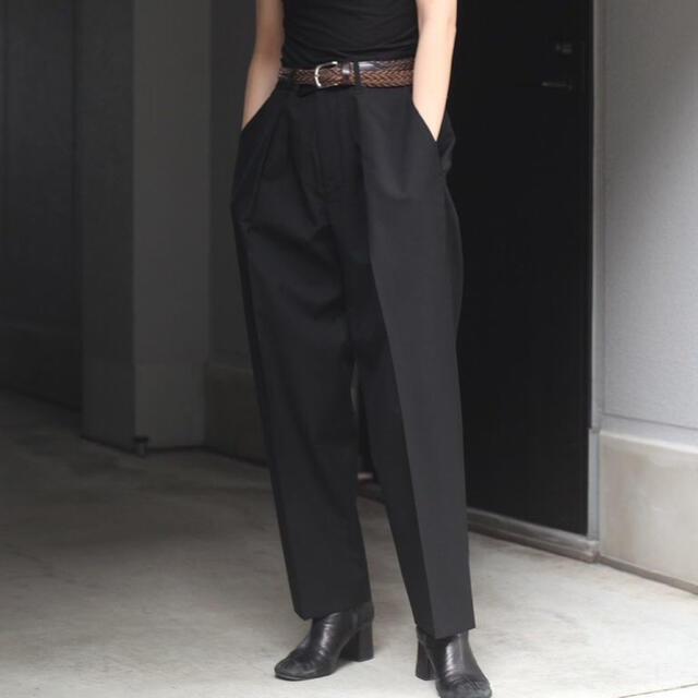 【stein】22SS EX WIDE TAPERED TROUSERS