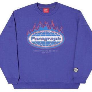 paragraph flame edition item 紫(スウェット)