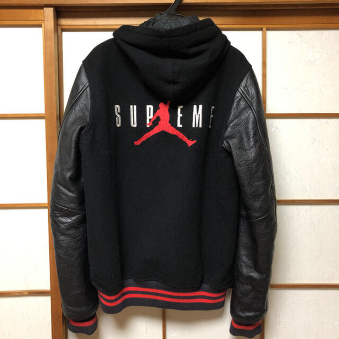 Supreme(シュプリーム)のシュプリーム  ジョーダン レザージャケット メンズのジャケット/アウター(スタジャン)の商品写真