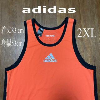 アディダス(adidas)のadidas 大きなサイズタンクトップ　(2XO)(タンクトップ)