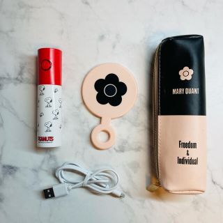 マリークワント(MARY QUANT)のスヌーピー 卓上加湿器 マリークワント マルチケース デイジー柄ミラー(加湿器/除湿機)