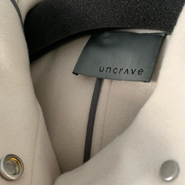 【値下げしました】uncrave アンクレイヴ　プルーフメルトンダッフルコート レディースのジャケット/アウター(ダッフルコート)の商品写真