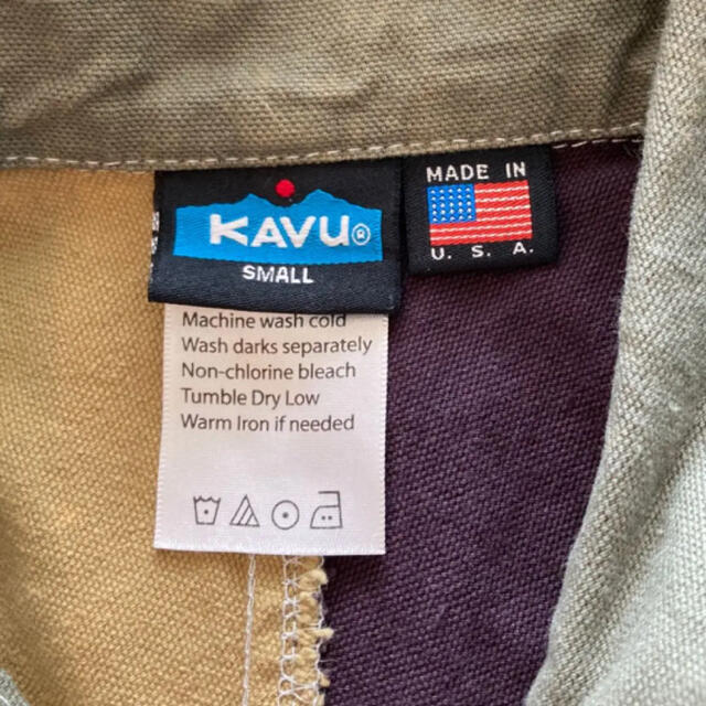 KAVU(カブー)のKAVU カブー プルオーバー スローシャツ USA製 未使用品 コットン メンズのジャケット/アウター(その他)の商品写真