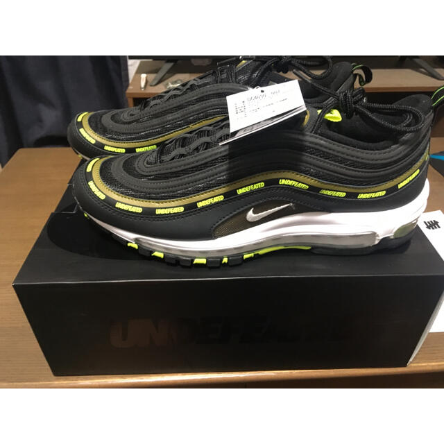 UNDEFEATED(アンディフィーテッド)のNIKE AIR MAX97 UNDEFEATED BLACK メンズの靴/シューズ(スニーカー)の商品写真