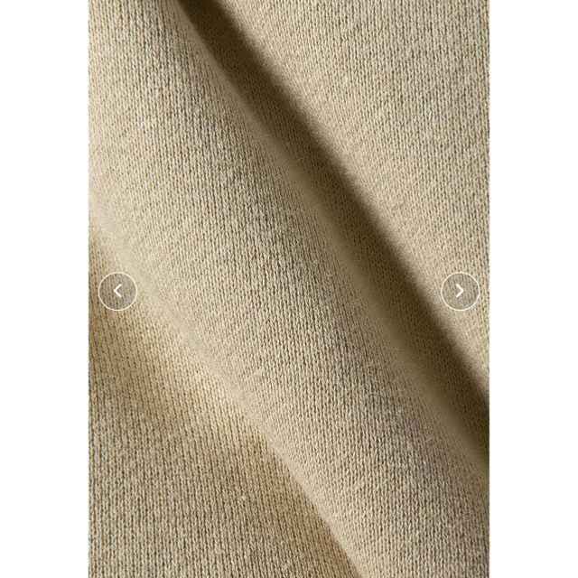 DOUBLE STANDARD CLOTHING(ダブルスタンダードクロージング)のダブスタ　フレンチテリーブルゾンジャケット　ベージュ レディースのジャケット/アウター(ブルゾン)の商品写真