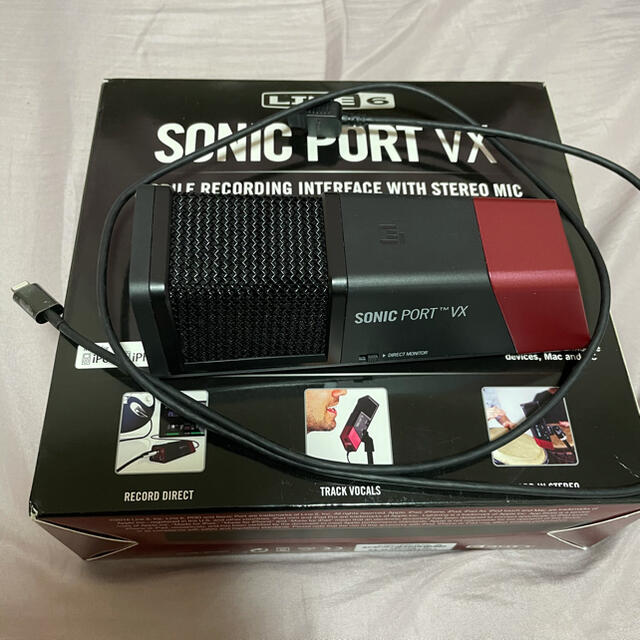 Line 6 マイク内蔵オーディオインターフェース Sonic Port VX