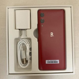 ラクテン(Rakuten)の楽天ハンド　レッド　赤(スマートフォン本体)