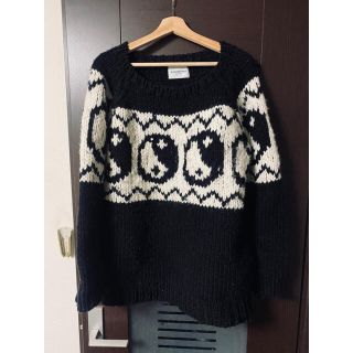 BLACKWEIRDOS(ブラック ウィドゥ) YIN-YANG KNIT 陰陽