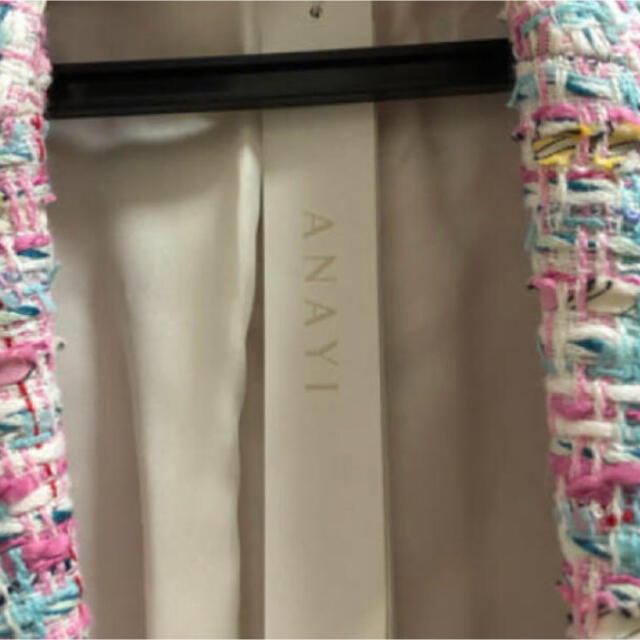 ANAYI(アナイ)の新品未使用❤アナイ春カラー♥上質ツイード(^-^)ジャケット レディースのジャケット/アウター(テーラードジャケット)の商品写真