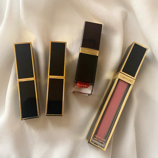 TOM FORD(トムフォード)の【全て新品未使用】トムフォード リップ4本セット コスメ/美容のベースメイク/化粧品(口紅)の商品写真