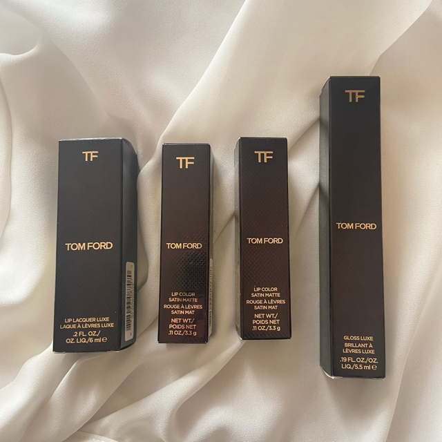 TOM FORD(トムフォード)の【全て新品未使用】トムフォード リップ4本セット コスメ/美容のベースメイク/化粧品(口紅)の商品写真