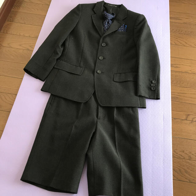 HIROMICHI NAKANO(ヒロミチナカノ)の男子130スーツ　入学式 キッズ/ベビー/マタニティのキッズ服男の子用(90cm~)(ドレス/フォーマル)の商品写真